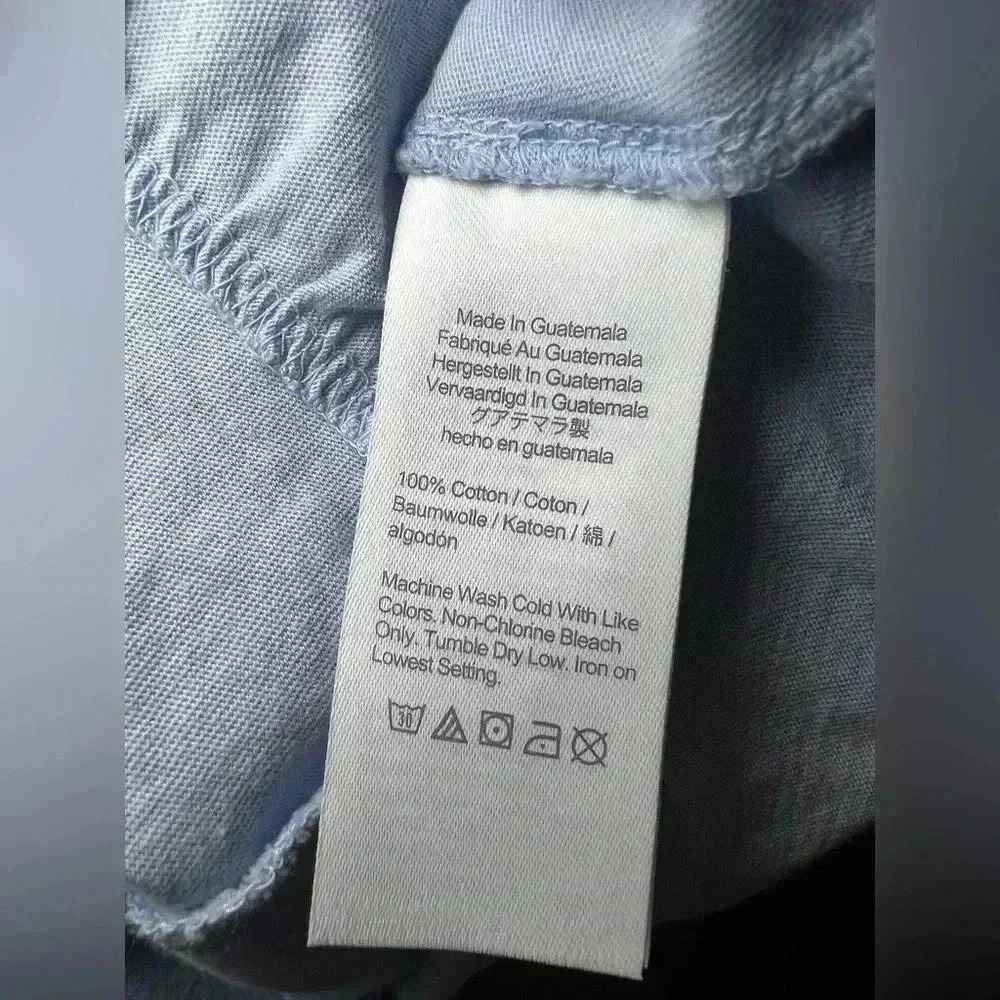 J. Crew Women's Tiered Soft Knit Dress Arctic Blue Size M - Picture 6 of 8